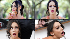 Big Tit Babe Kiki Klout Got Her Pussy Stretched By Her Fitness Coach