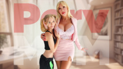 Huge Titty Stepmom Victoria Lobov Caught Stepson Stretching Stepdaughter Emma Rosie’s Asshole